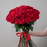 Long Stem Red Roses Bouquet2