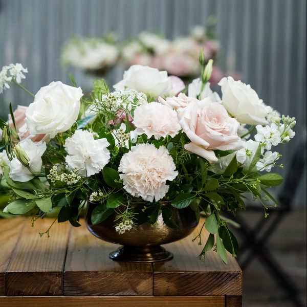 Brian & Thanh wedding flower arrangements1