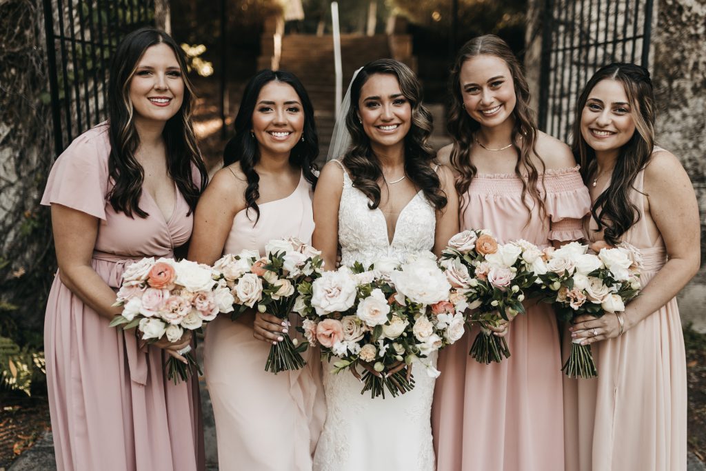 Elegant Garden Classic Bridal Bouquet — In Bloom Florist Weddings