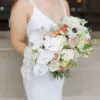 Large Bridal Bouquet & Boutonnière