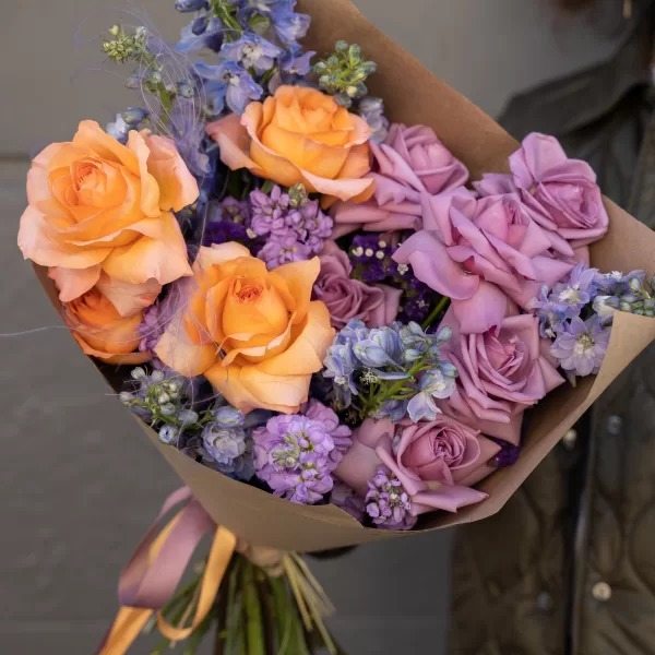 Velvet Romance SF Flower Bouquet delivery1