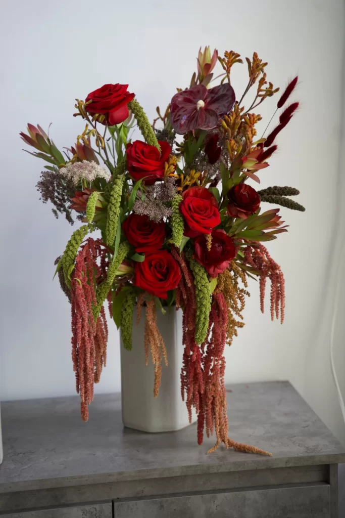 Interior flower arrangements
