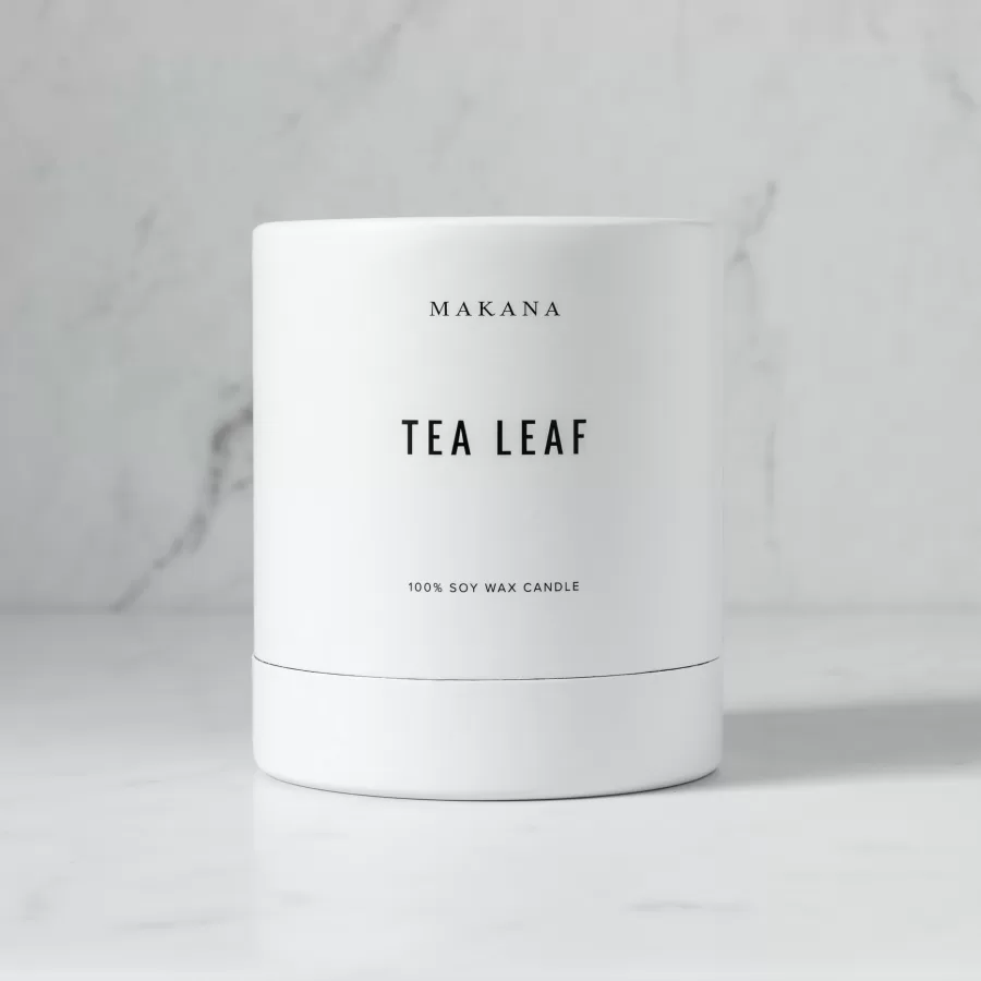 Tea Leaf Candle