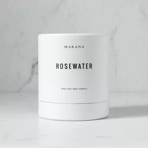 Rosewater Candle