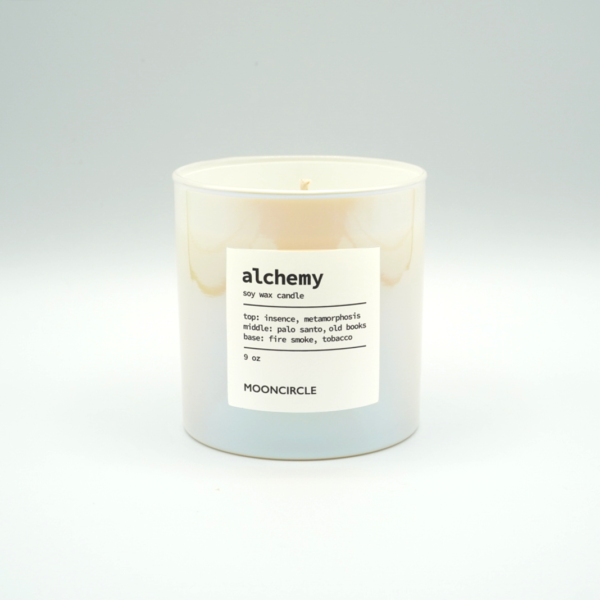 Alchemy wax candle