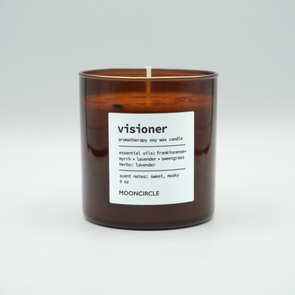 Visioner aromatherapy candle