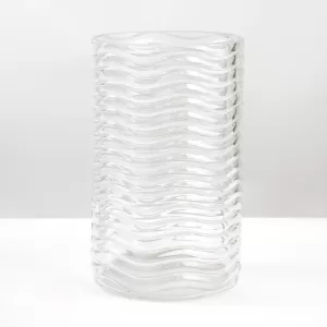 Wave glass vase (Large)