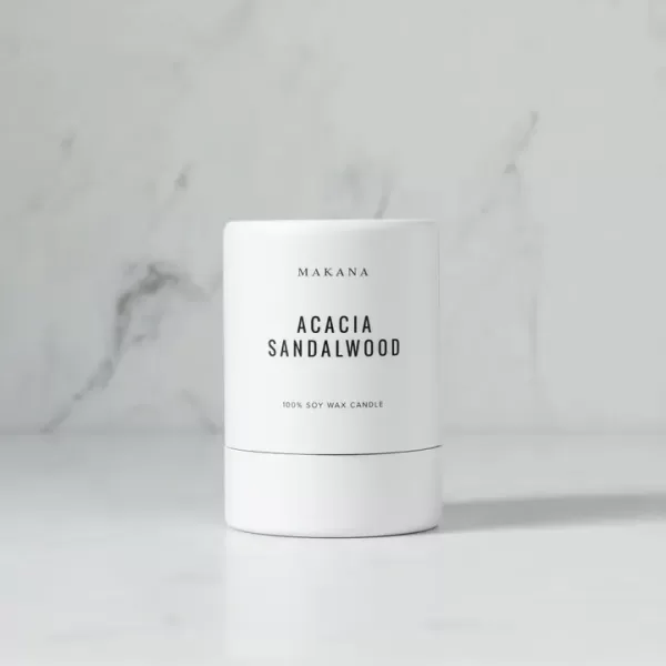 Acacia Sandalwood petite candle