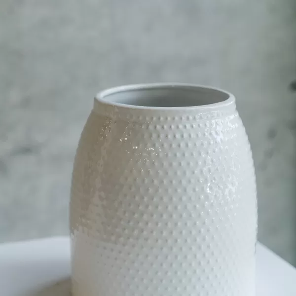 Milky Veil vase