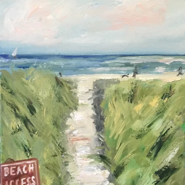 Beach Access Postcard
