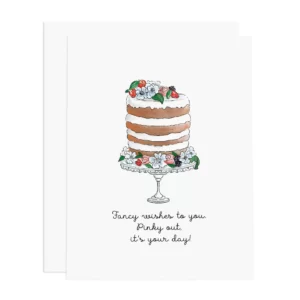 Fancy Wished card