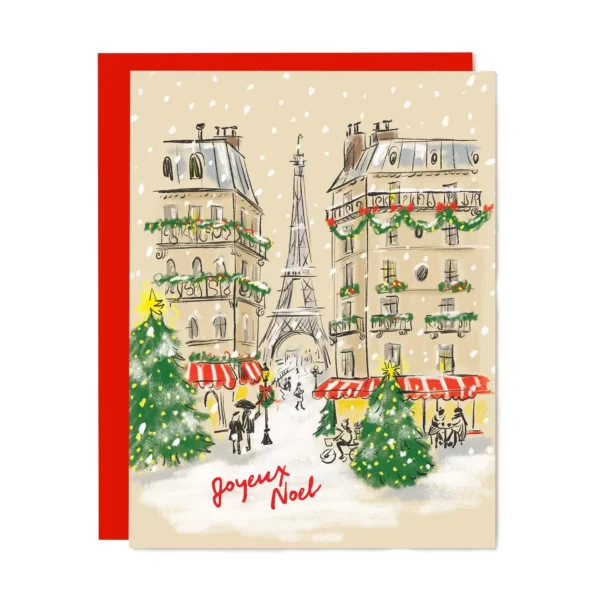 Paris Joyeux Noel | Greeting Card