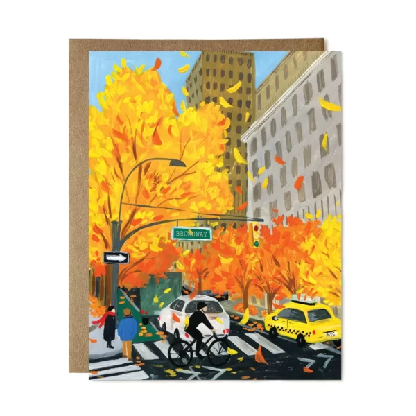 Autumn in New York | Greeting Card