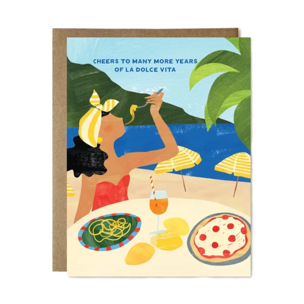 La Dolce Vita Card | Greeting Card