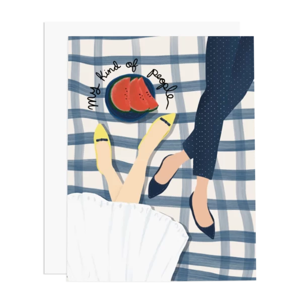 Valentine'S Day Flowers 21 My Kind of People | Greeting Card