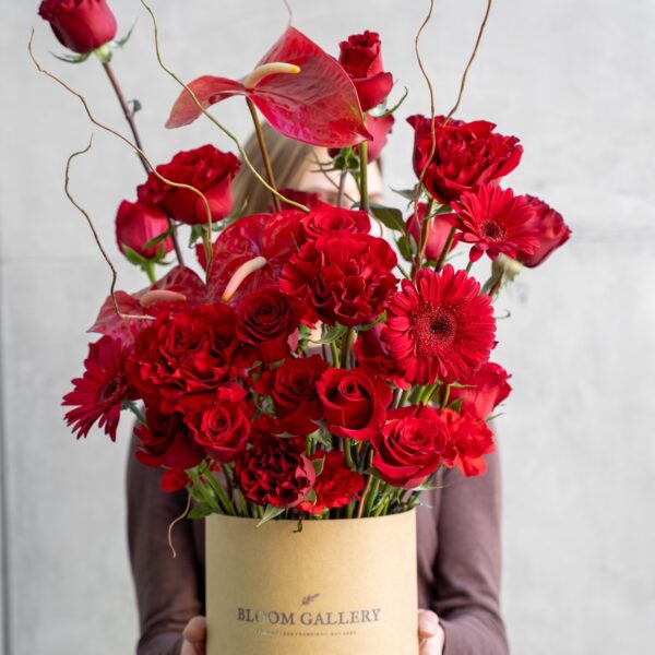 Cœur Rouge | Large Valentine's Bloom Box