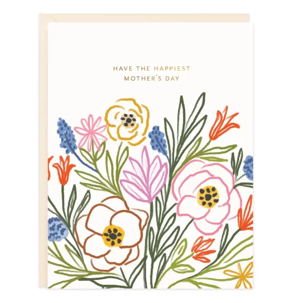 Mom Happy Garden | Greeting Card