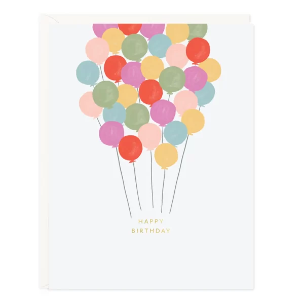 Birthday Balloons | Greeting Card