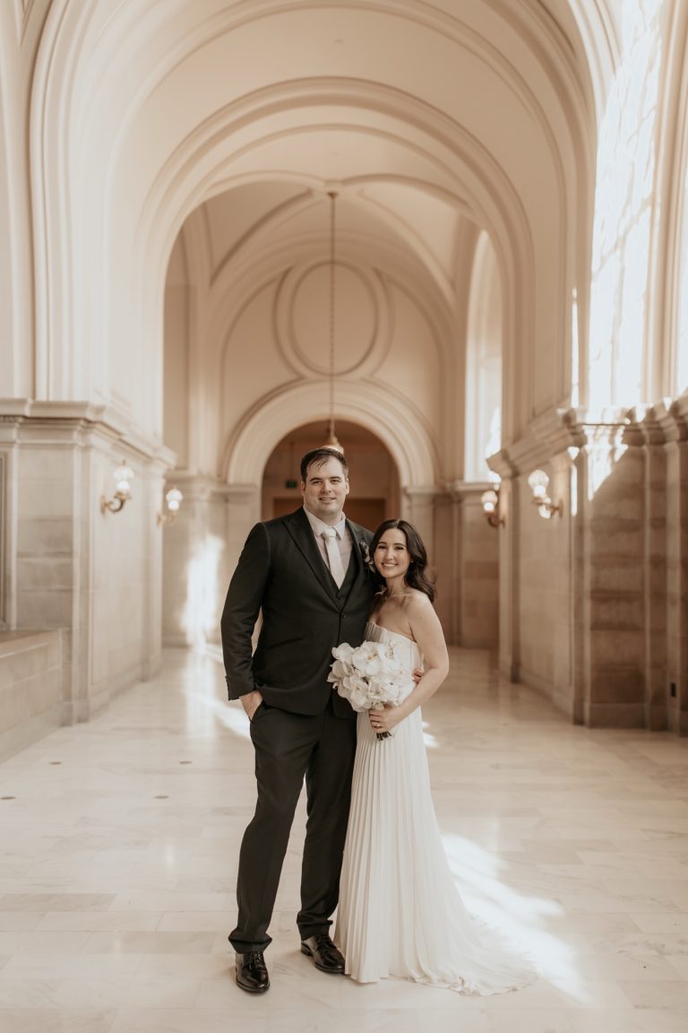 San Francisco City Hall wedding flowers 1