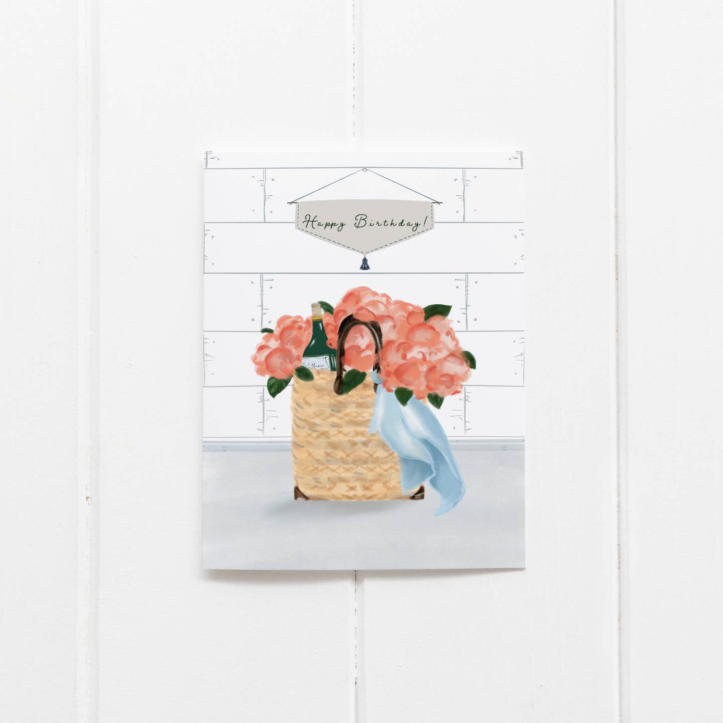 Birthday Peonies | Greeting Card 2 Ramus & Co. Birthday Peonies Greeting Card detail