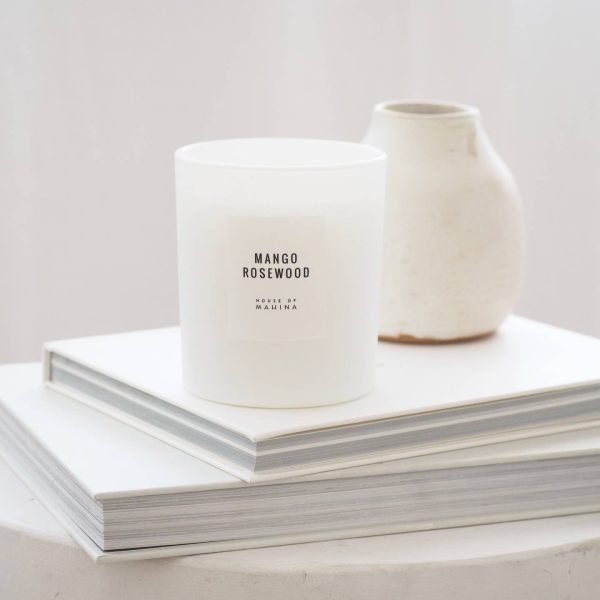 Nationwide Gifts 9 Mango Rosewood candle packaging