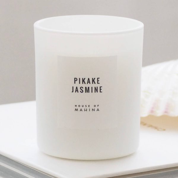Nationwide Gifts 37 Pikake Jasmine petite candle detail